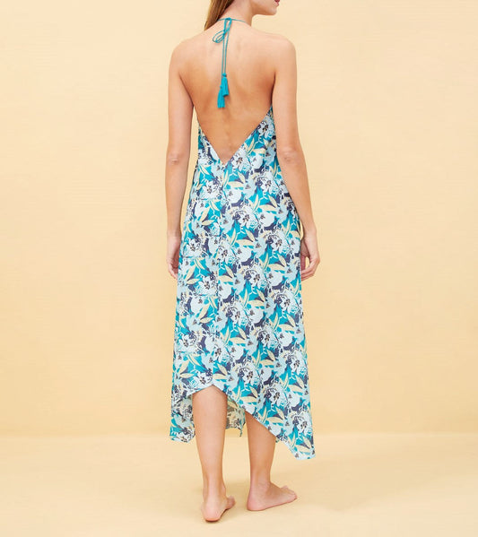 Robe longue voile de coton Dieng