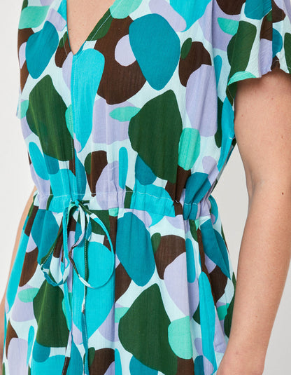 Robe manches papillon coton bio AMAYA