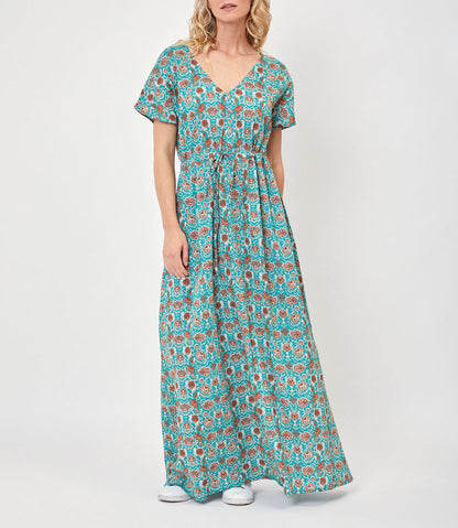 Robe manches papillon coton bio AMAYA
