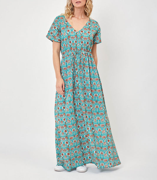 Robe manches papillon coton bio AMAYA