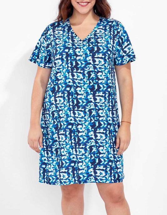Robe imprimée droite GANDARIA