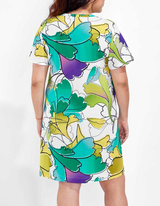 Robe imprimée droite GANDARIA