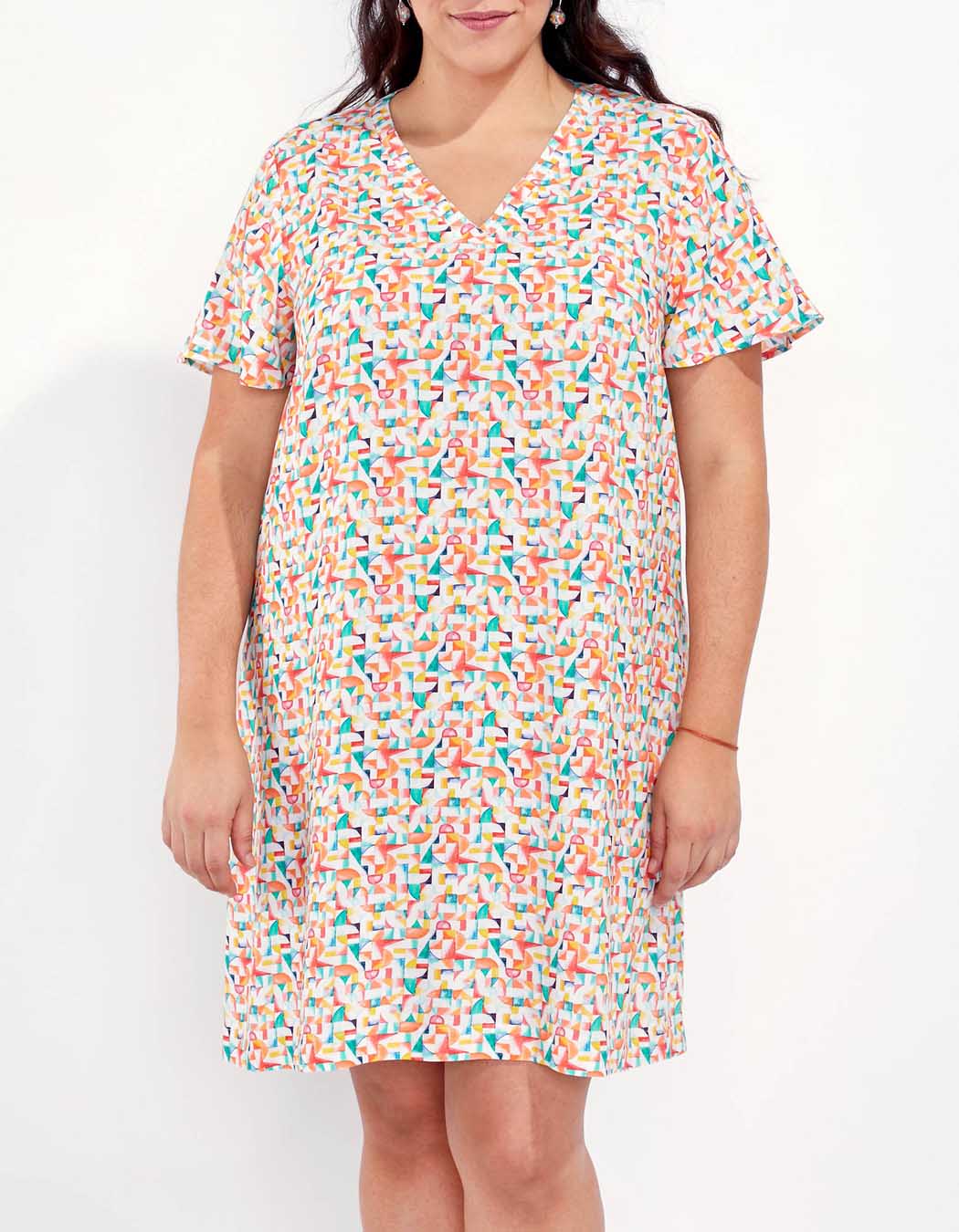 Robe imprimée droite GANDARIA