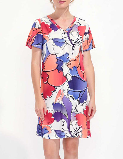 Robe imprimée droite GANDARIA