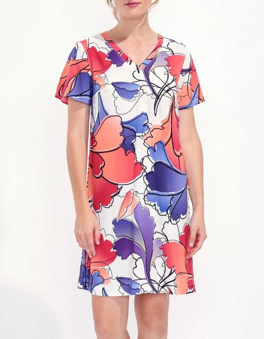 Robe imprimée droite GANDARIA