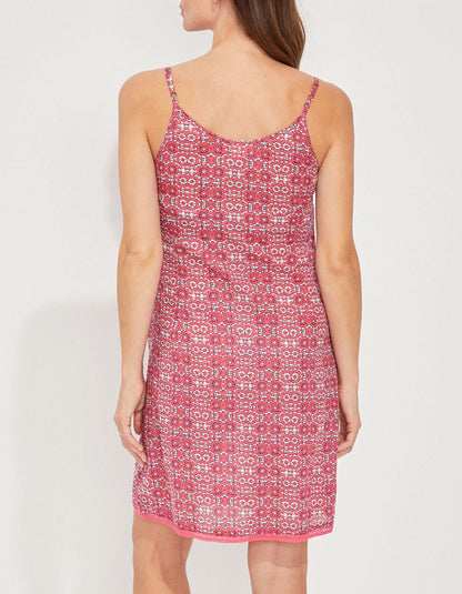 Robe coton bio fines bretelles IONA
