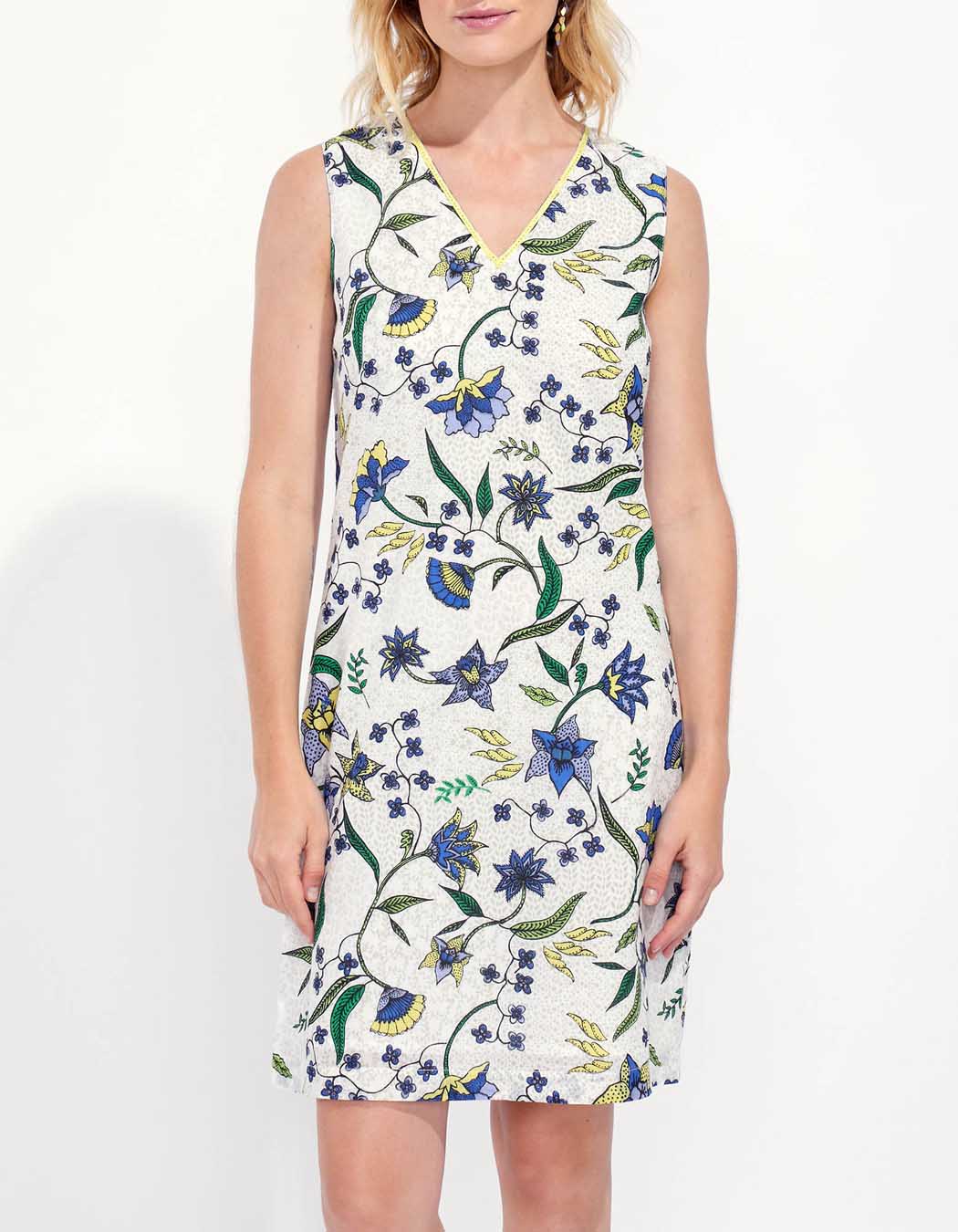 Robe imprimée coton bio JASMINY