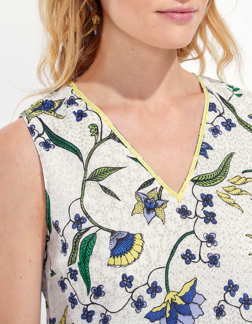 Robe imprimée coton bio JASMINY