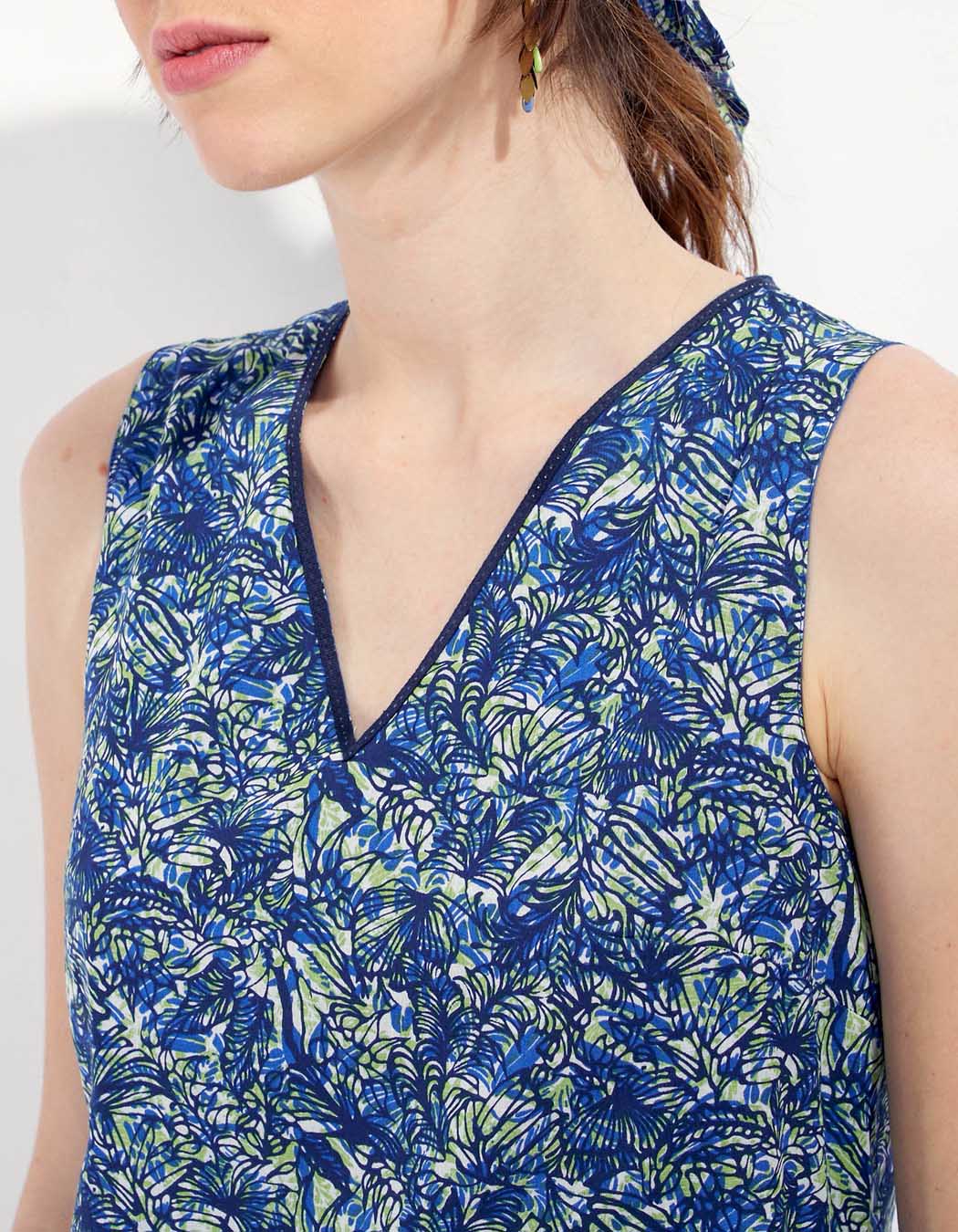 Robe imprimée coton bio JASMINY