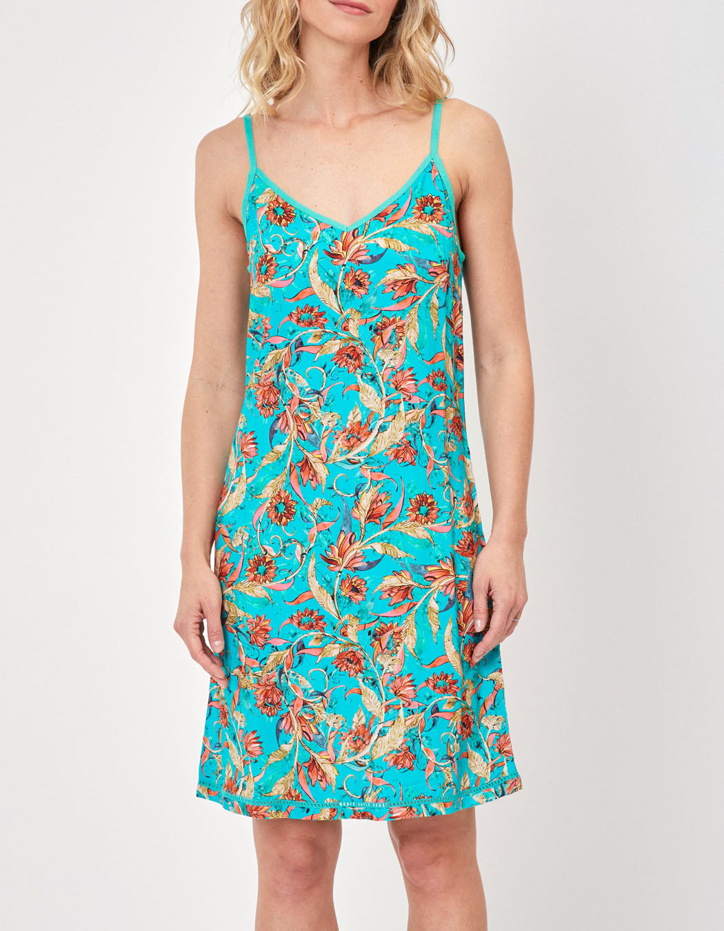 Robe fines bretelles ecovero PRETORIANE