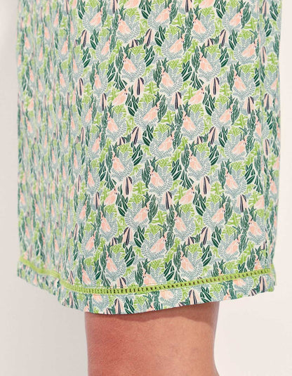 Robe imprimée fines bretelles Ecovero PRETORIANE