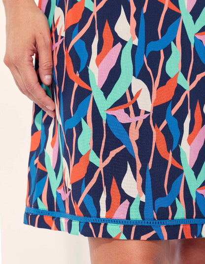 Robe imprimée fines bretelles Ecovero PRETORIANE