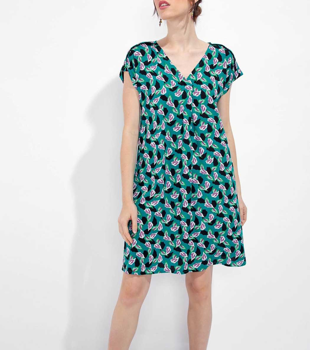 Robe ample imprimée TATU