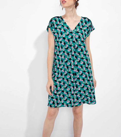 Robe ample imprimée TATU