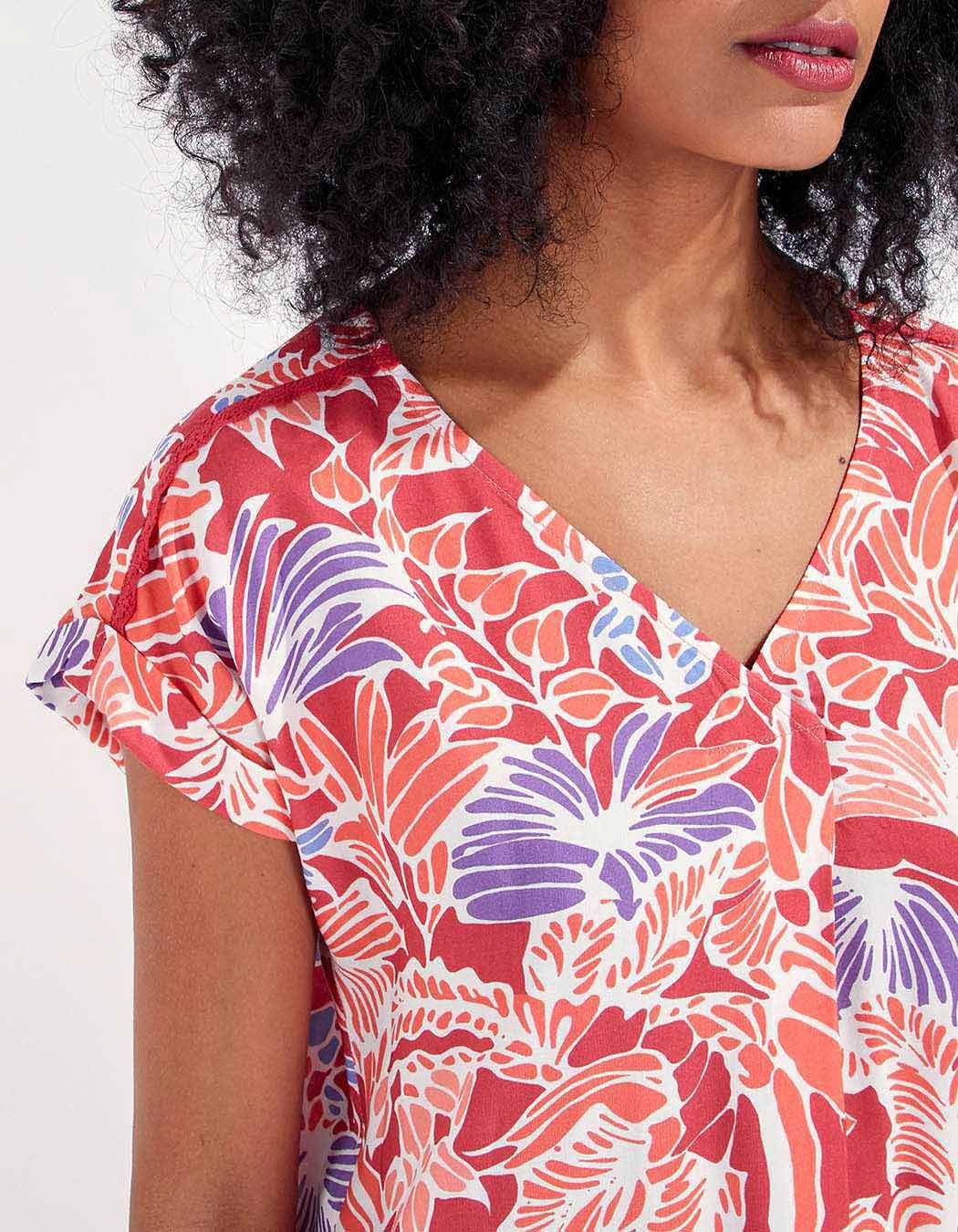 Robe ample imprimée TATU