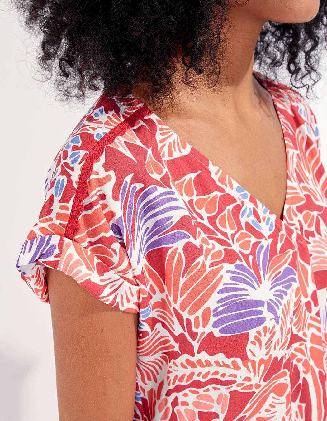 Robe ample imprimée TATU