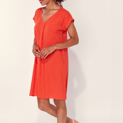 Robe évasée fluide ecovero TATOUINE