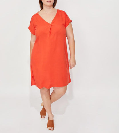 Robe évasée fluide ecovero TATOUINE
