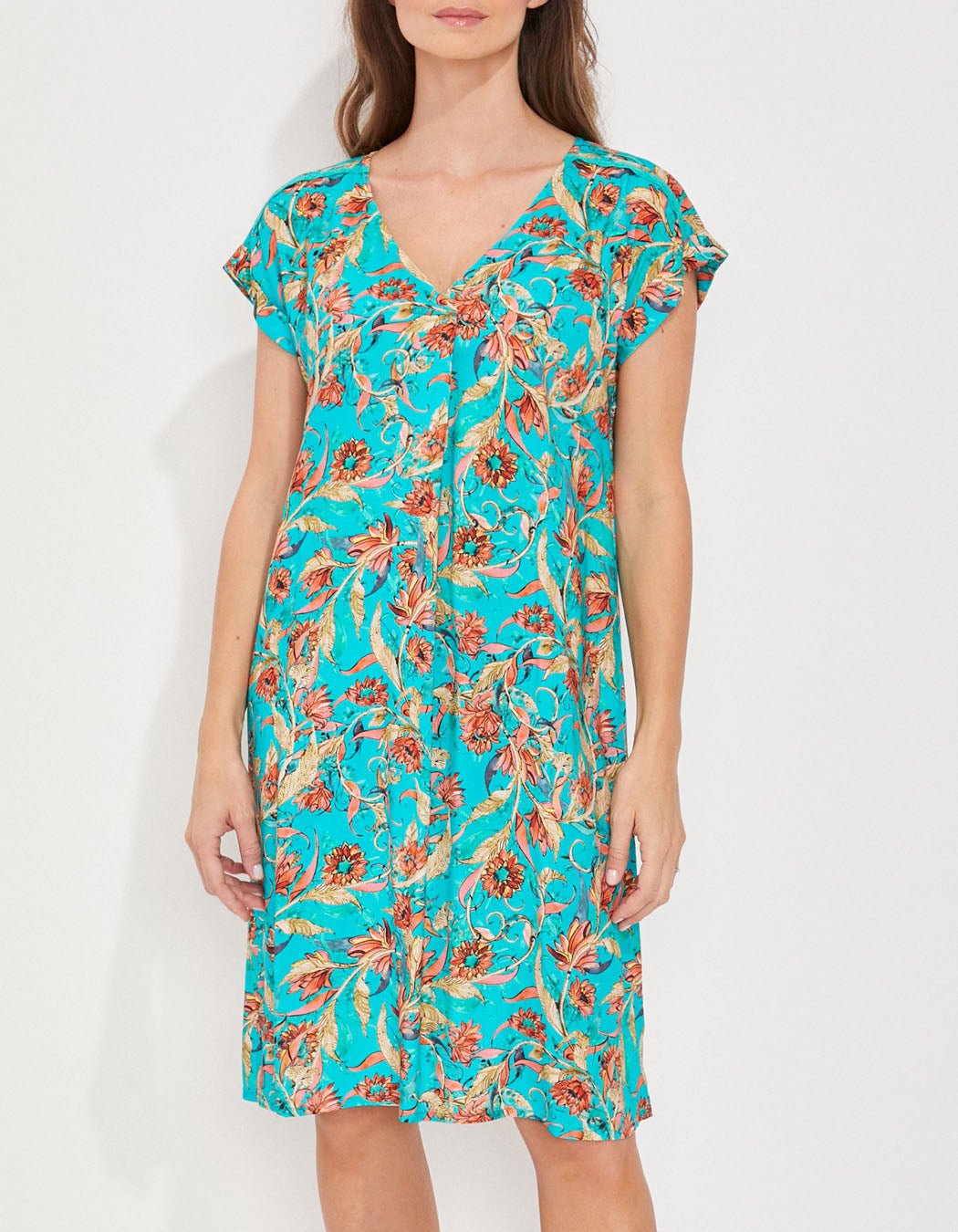 Robe évasée fluide ecovero TATOUINE