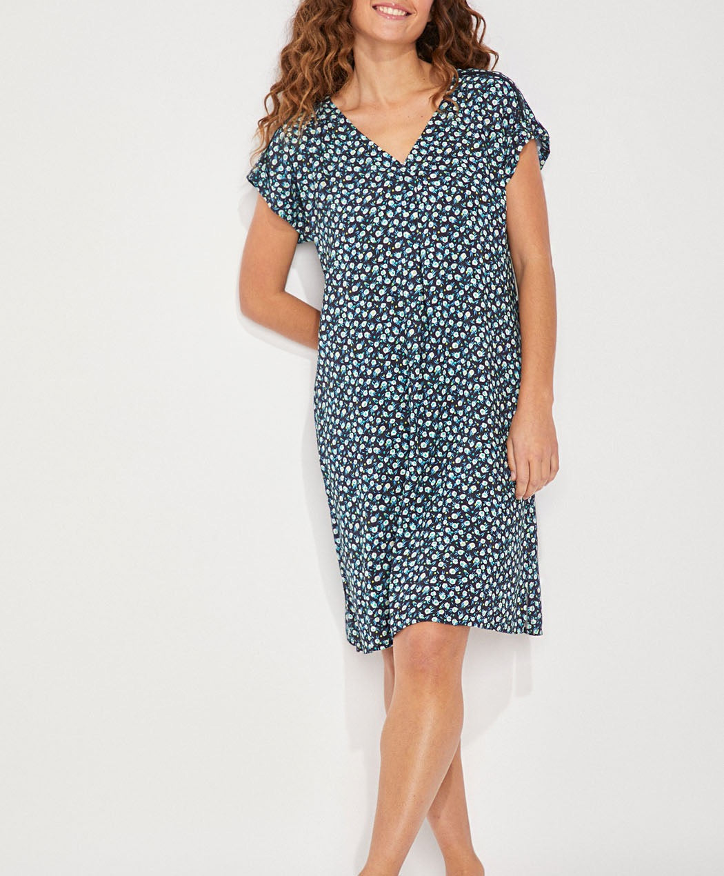 Robe évasée fluide ecovero TATOUINE