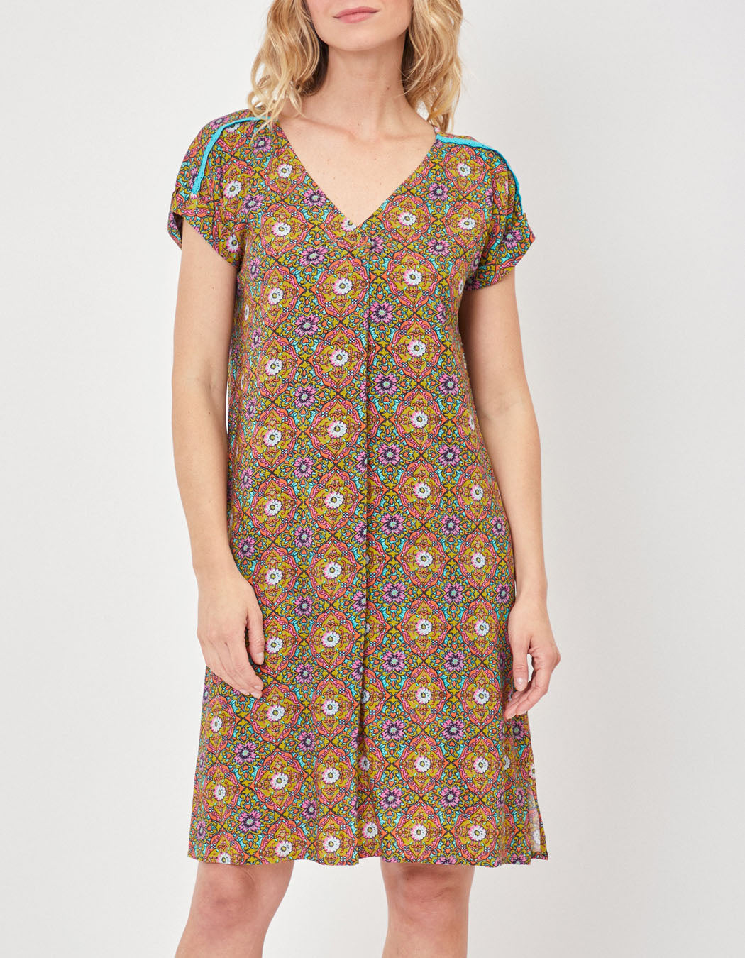 Robe évasée fluide ecovero TATOUINE