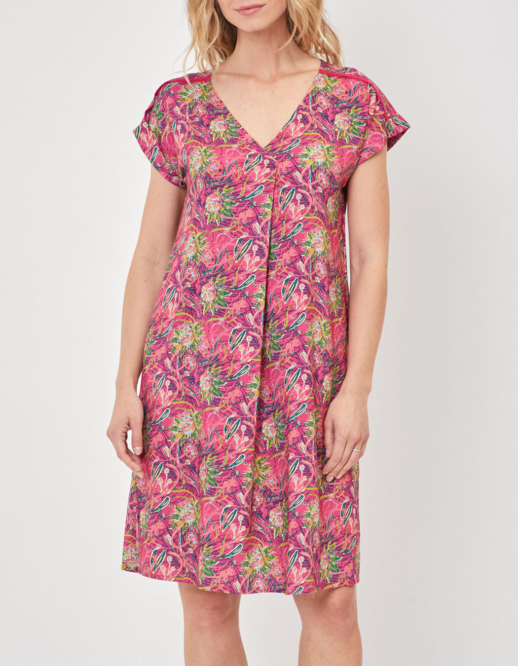 Robe évasée fluide ecovero TATOUINE