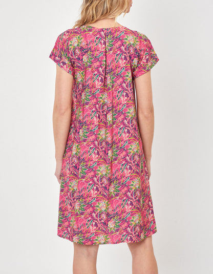 Robe évasée fluide ecovero TATOUINE