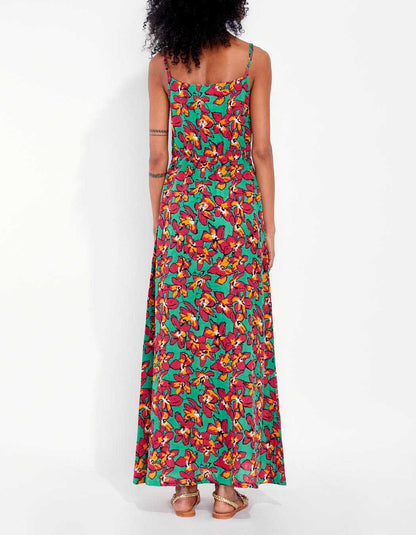 Robe longue gaze de coton WINIT