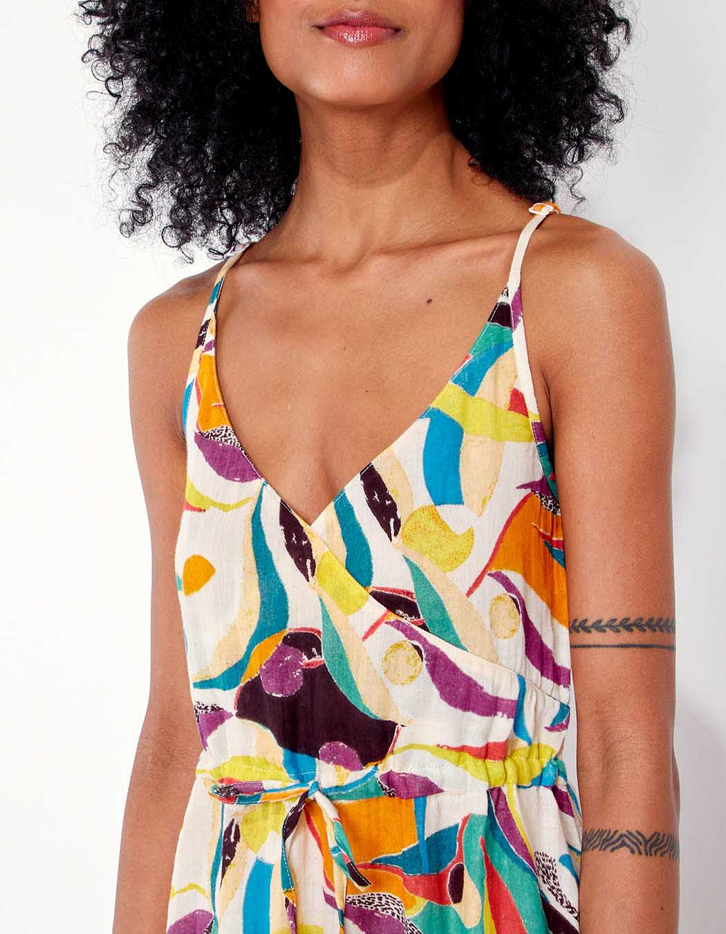 Robe longue gaze de coton WINIT