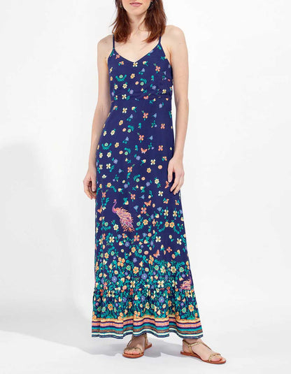 Robe longue imprimée YELEN