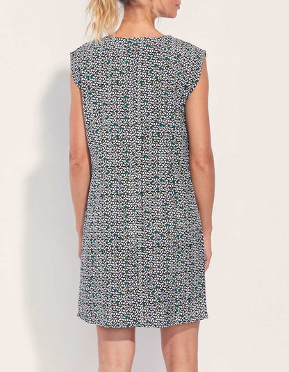 Robe imprimée coton lin YANI