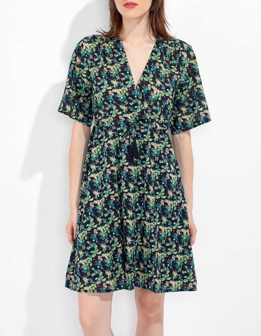 Robe empire coton bio ZAINA