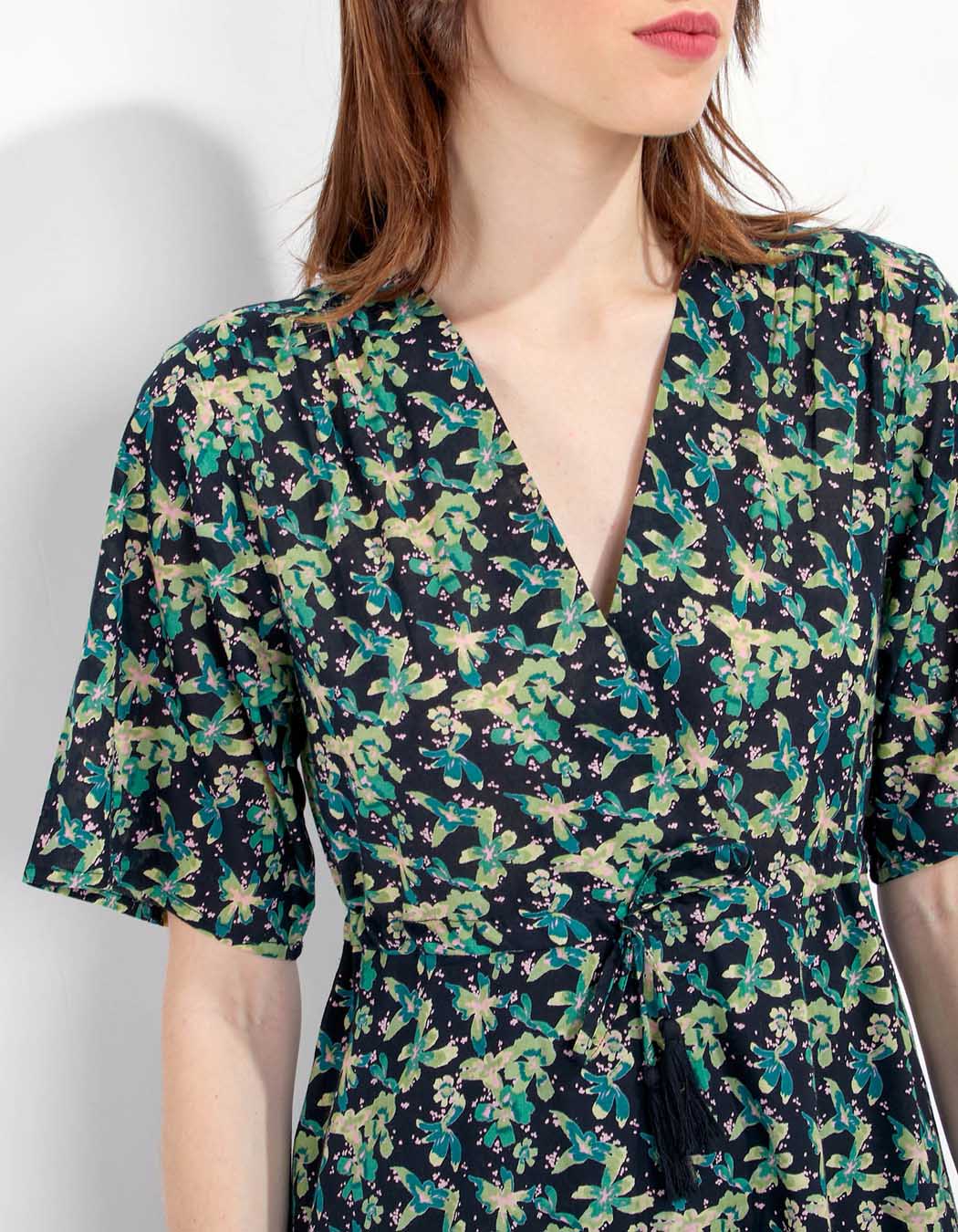 Robe empire coton bio ZAINA