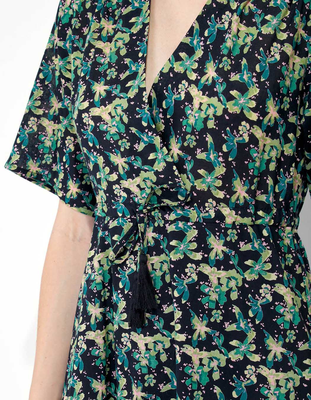 Robe empire coton bio ZAINA