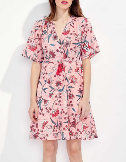 Robe empire coton bio ZAINA
