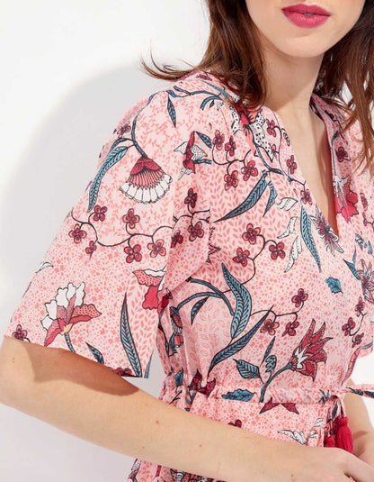 Robe empire coton bio ZAINA