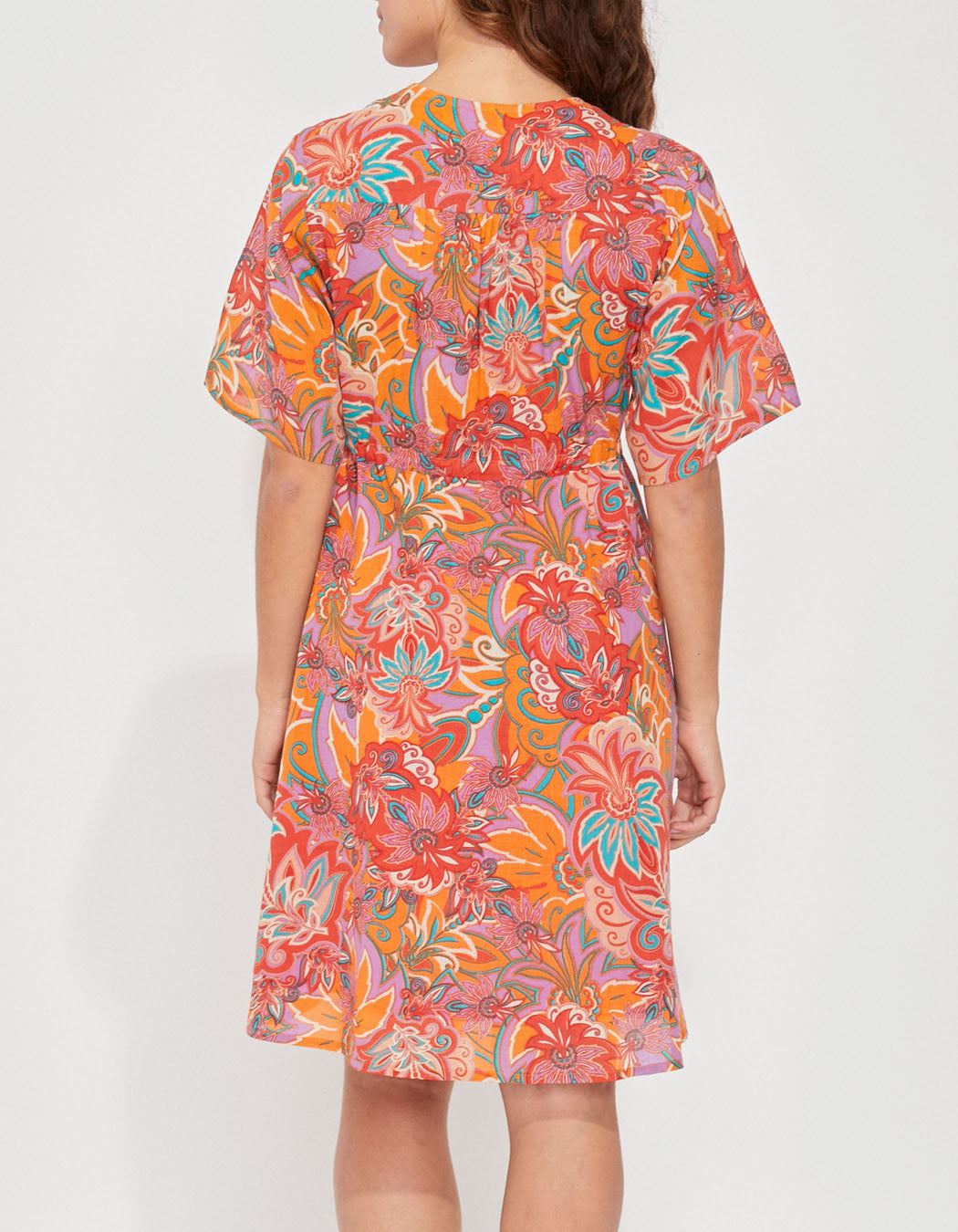 Robe coton bio évasée ZAINA