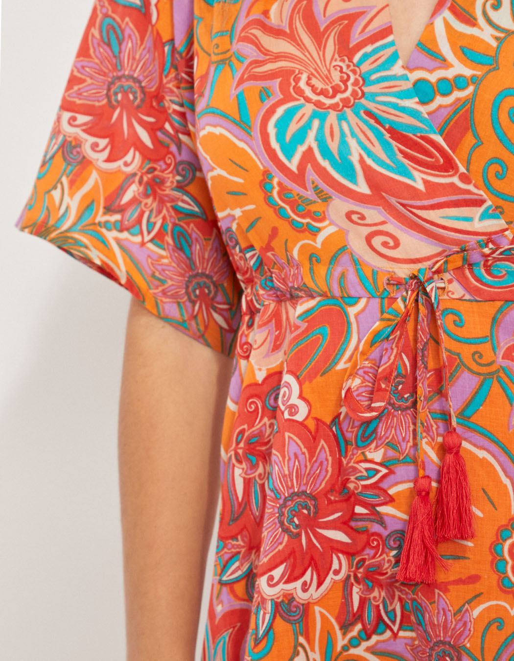 Robe coton bio évasée ZAINA