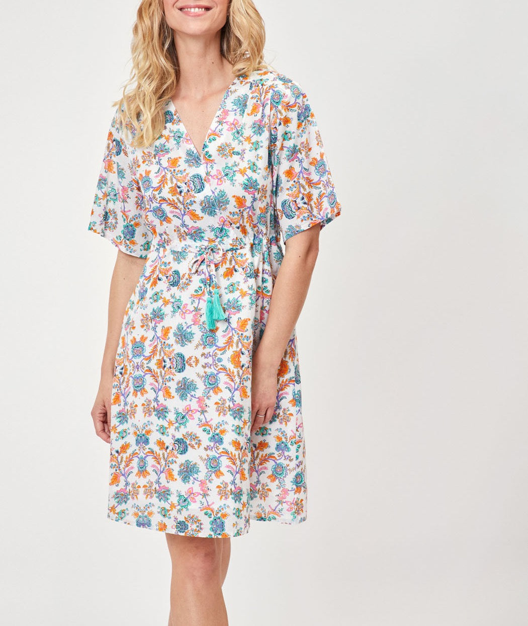 Robe coton bio évasée ZAINA