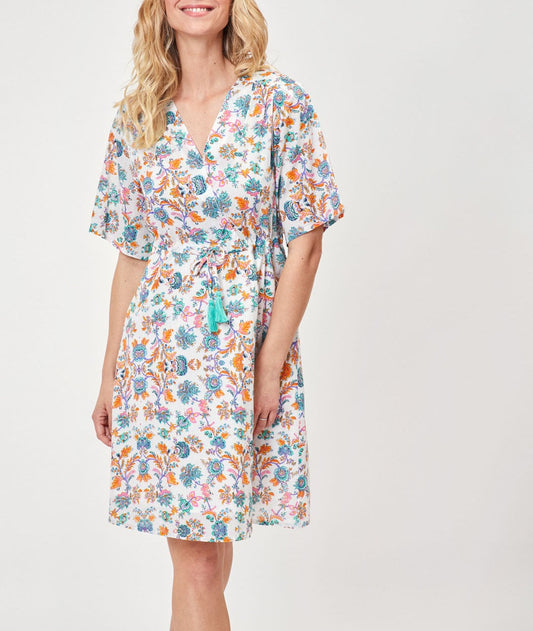 Robe coton bio évasée ZAINA