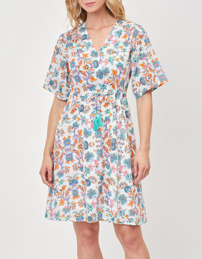 Robe coton bio évasée ZAINA