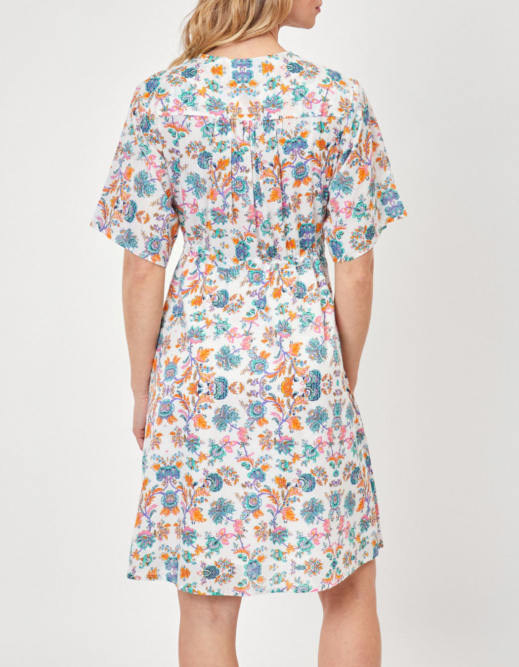 Robe coton bio évasée ZAINA