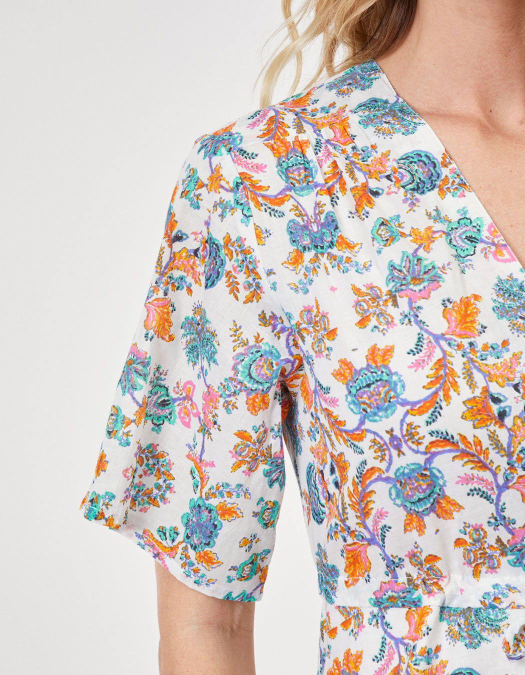 Robe coton bio évasée ZAINA