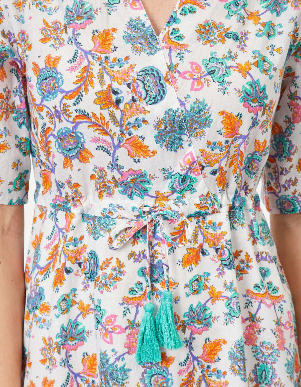 Robe coton bio évasée ZAINA
