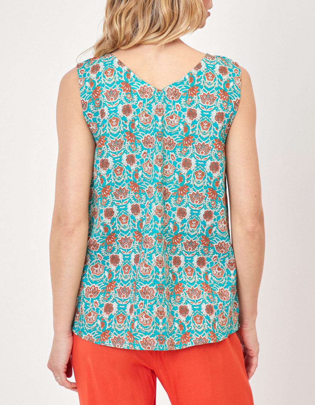 Top bretelles larges coton bio RAJA