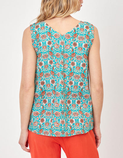 Top bretelles larges coton bio RAJA