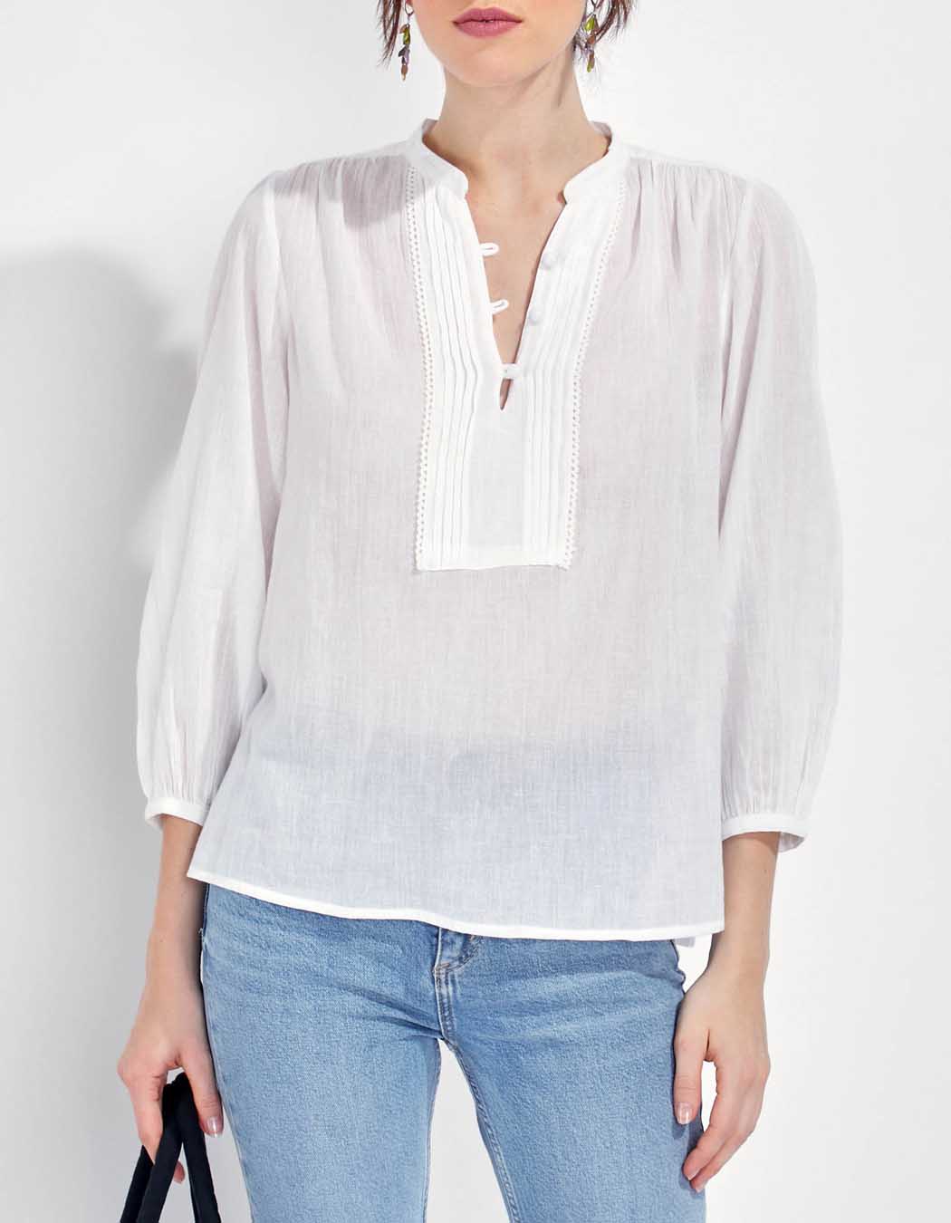 Blouse gaze de coton BUNGA