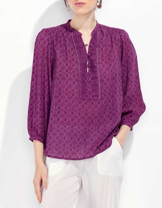 Blouse gaze de coton BUNGA