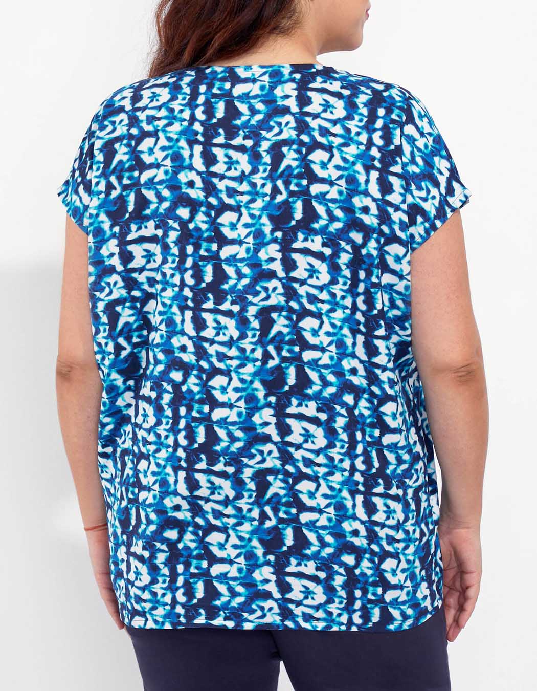 Blouse sans manches imprimée HENA
