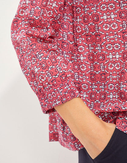 Blouse voile de coton bio ample MEHAN